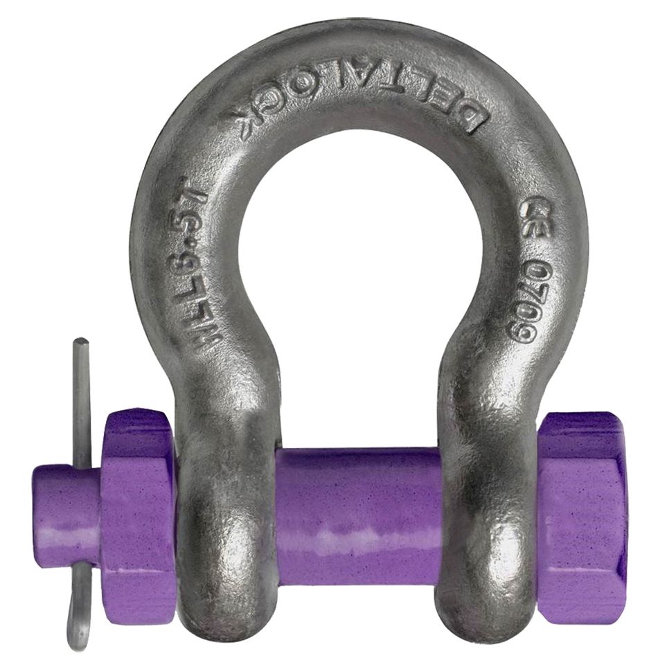 DELTALOCK Bolt type anchor shackles DELTA 1T to 35T