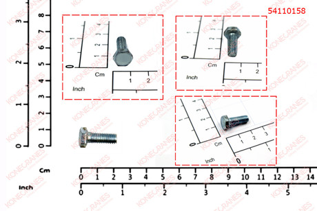 DEMAG Hexagonal screw M 6 X 16 8.8 A2F
