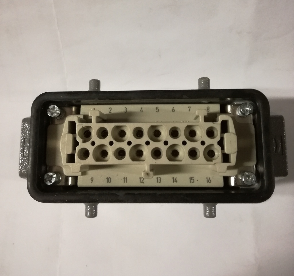 DEMAG Lower housing complete socket 16P 6104401033