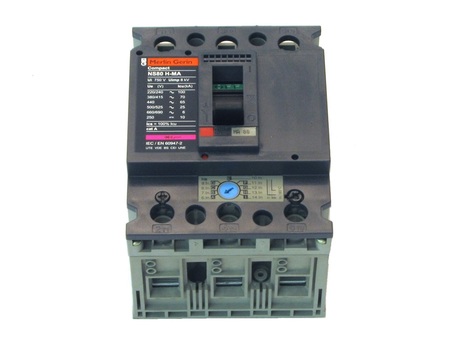 DEMAG Power circuit breaker set 80A 3P NS80HMA80