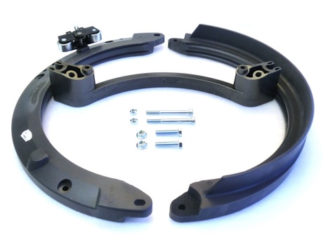 DEMAG Rope guide left 20 20 PA6.6 GSM