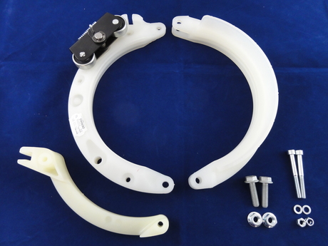 DEMAG Rope guide right set 2  6,5 PA12 L1700