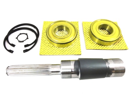 DEMAG Travel wheel shaft KTL250 W35 Set Rillenkl.