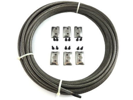 DEMAG Wire rope set DH 500 11 H52 22 2x 63,2m