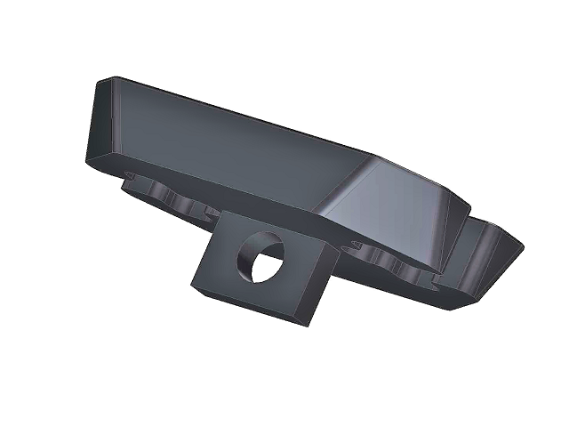 LIFTKET rubber hook block cpl chain 9x27 [3200kg] Built type(s) 090,091