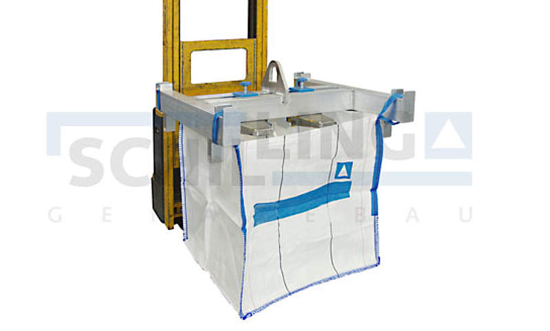 Schilling Traverse de charge en aluminium pour big-bag, largeur de travail 1,000  1,000 mm