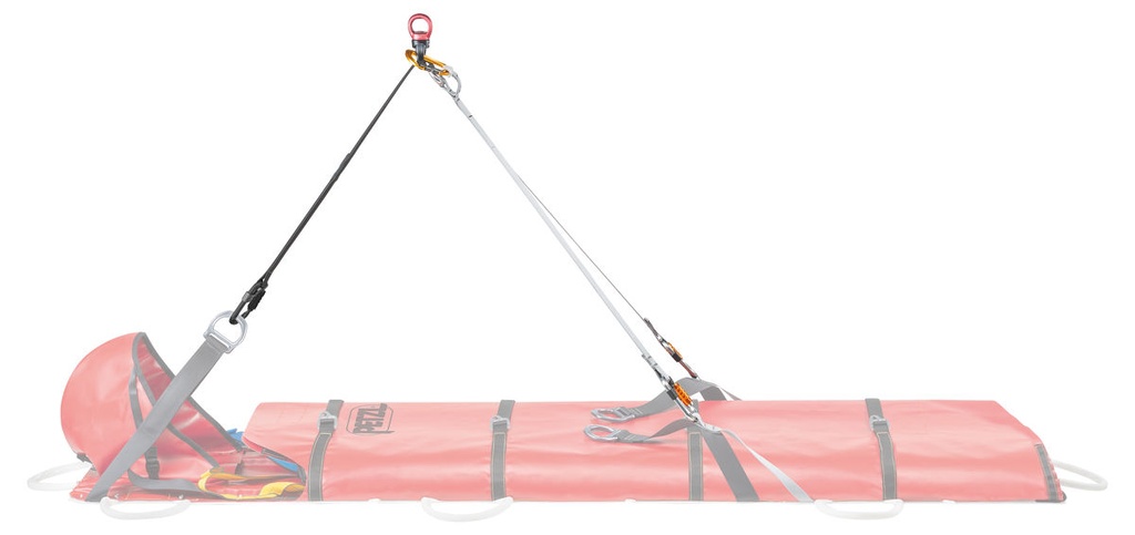 Tilting device for NEST litter STEP PETZL